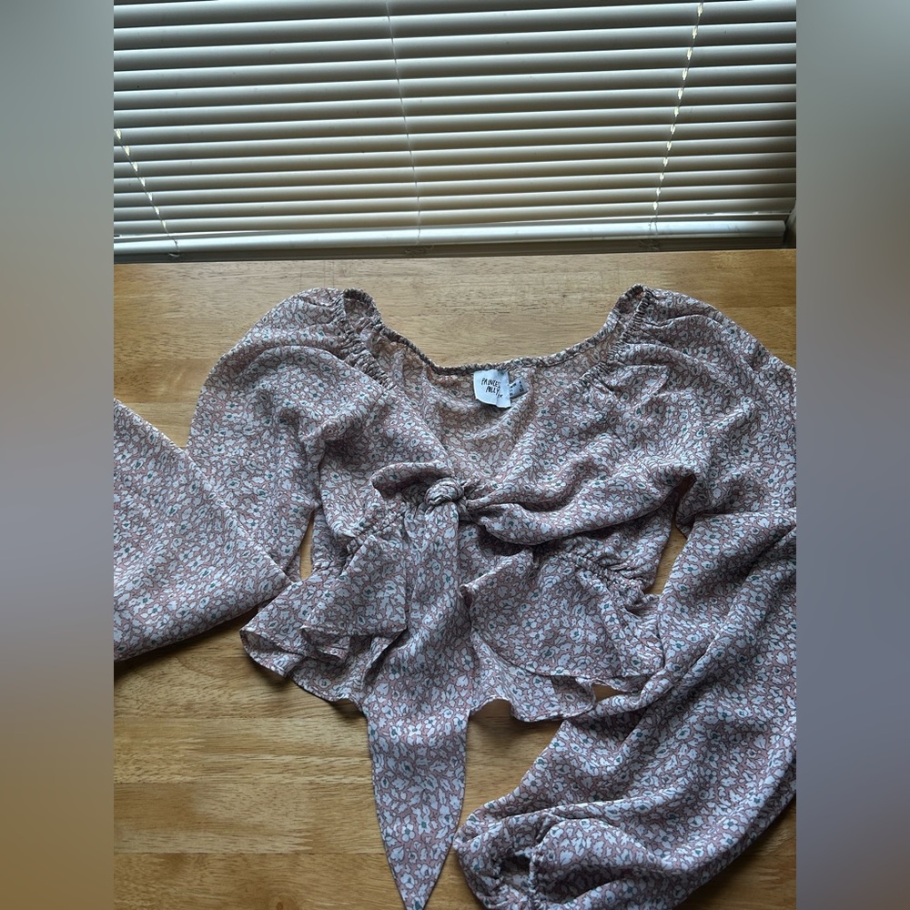 US 0 Princess Polly crop top